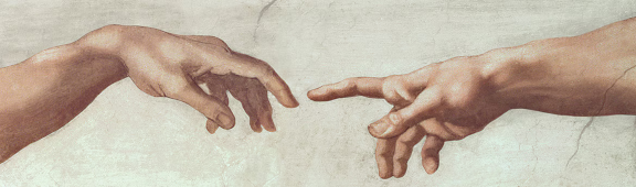 Michaelangelo's hand of god